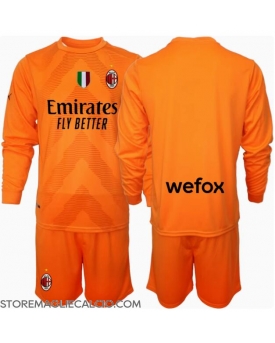 AC Milan Portiere Maglia Gara Trasferta Repliche 2024-25 Bambino Maniche Lunghe